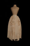 Mutedance 25 Autumn/Winter Round Neck Top Skirt Plant Dye Highly Handmade MD-MD25FW68-nude (MD25FW65)